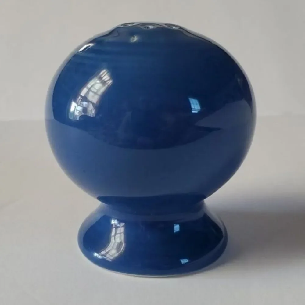 Fiestaware Fiesta Small Shaker Salt Pepper CERAMIC Lapis Blue